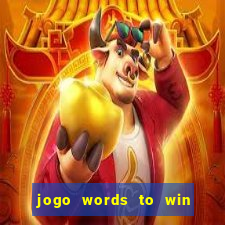 jogo words to win paga mesmo